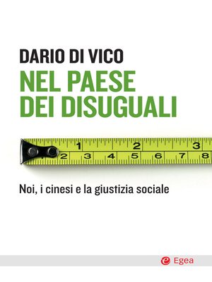 cover image of Nel paese dei disuguali